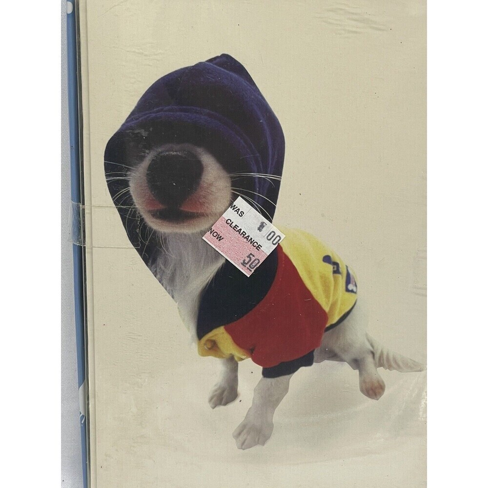 Hana Deka Club 10 Blank Notecards with Envelopes Dog in Hoodie New Sealed
